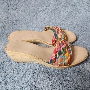 Italian Shoe Makers Wedge Sandals